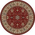 Concord Global Trading Concord Global 49000 5 ft. 3 in. Jewel Voysey - Round; Red 49000